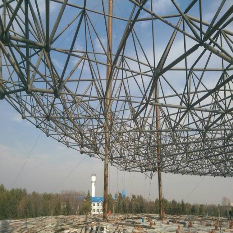 湘乡球形网架钢结构施工方案